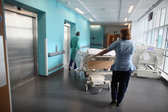 Hospitals across Scotland have lost more than 8,000 beds since 2003. Picture: Christopher Furlong