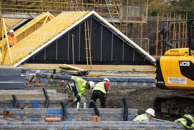 Barratt is on track to complete 17,350 homes this year. Picture: Michael Gillen