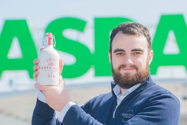 Daniel Sherry of Eden Mill, one of the gin-makers rolling out new tipples with Asda. Picture: Ian Georgeson