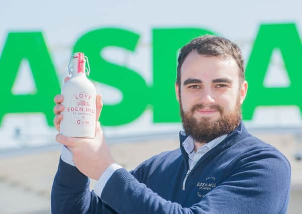 Daniel Sherry of Eden Mill, one of the gin-makers rolling out new tipples with Asda. Picture: Ian Georgeson