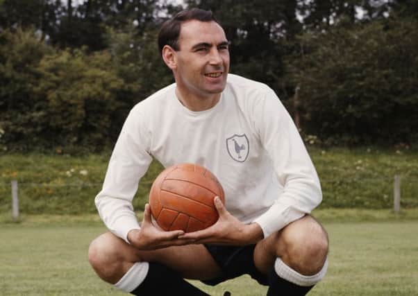 Alan Gilzean in his prime at Tottenham Hotspur in 1967.  Picture: Don Morley/Getty Images)