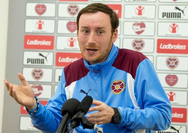 Hearts head coach Ian Cathro explains that he has not been rocked by the attempts to unsettle him. Picture: SNS.