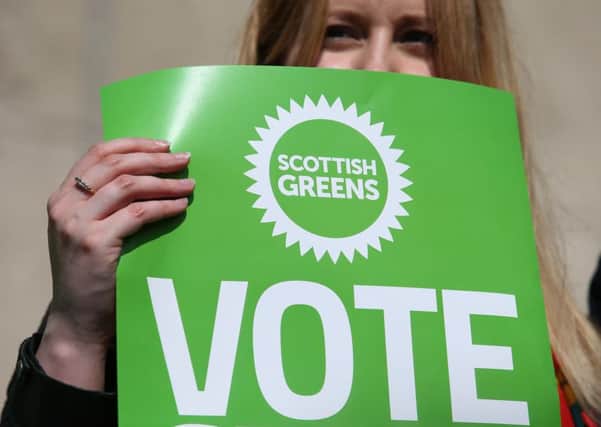 The Scottish Greens are campaigning - but only in three seats. Picture: PA