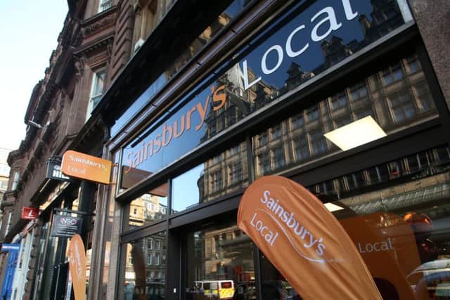 Sainsbury's 100th Scottish store is on Gordon Street in Glasgow. Picture: Contributed
