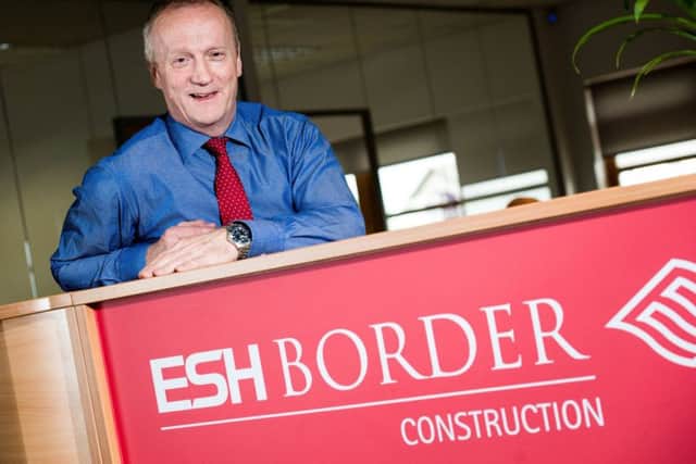 Simon Phillips, MD of Livingston-based Esh Border Construction. Picture: Ian Georgeson