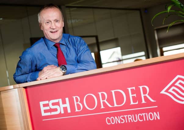 Simon Phillips, MD of Livingston-based Esh Border Construction. Picture: Ian Georgeson