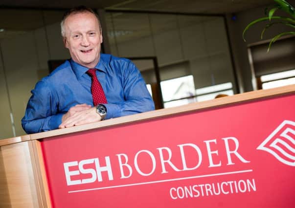 Simon Phillips, MD of Livingston-based  Esh Border Construction. Picture: Ian Georgeson