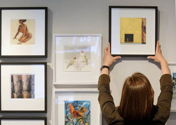 Pictures exhibited as part of the gallery's 175th anniversary show. Picture: Lisa Ferguson