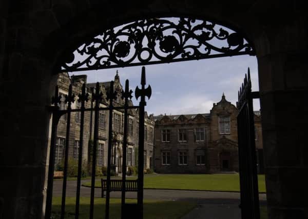 A new database launched by St Andrews University tracks the students who attended the institution between 1747 and 1897. Picture: Phil Wilkinson