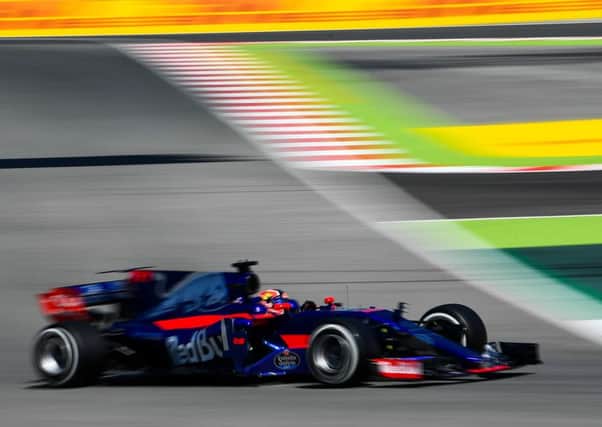 Daniil Kvyat driving his Toro Rosso during practice for the Spanish Grand Prix. Picture: David Ramos/Getty Images