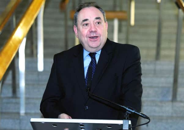Mr Salmond will appear at this year's Fringe. Picture: PA