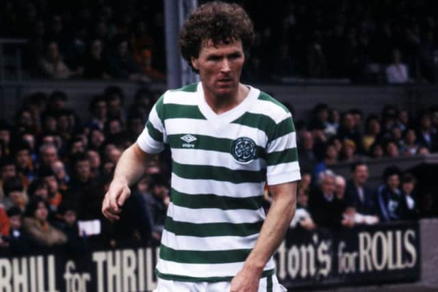 Davie Provan in action for Celtic during a match against Partick Thistle at Firhill in April 1981. Picture: SNS