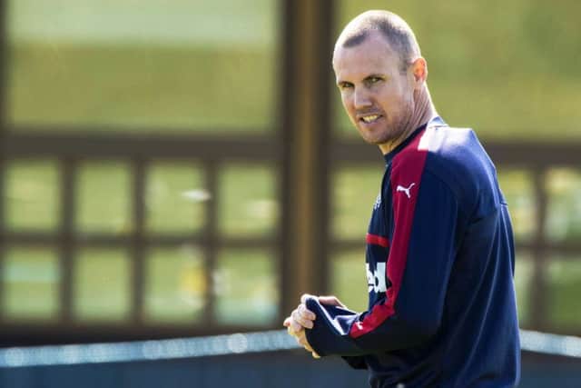Rangers' Kenny Miller at training. Picture: Alan Harvey/SNS