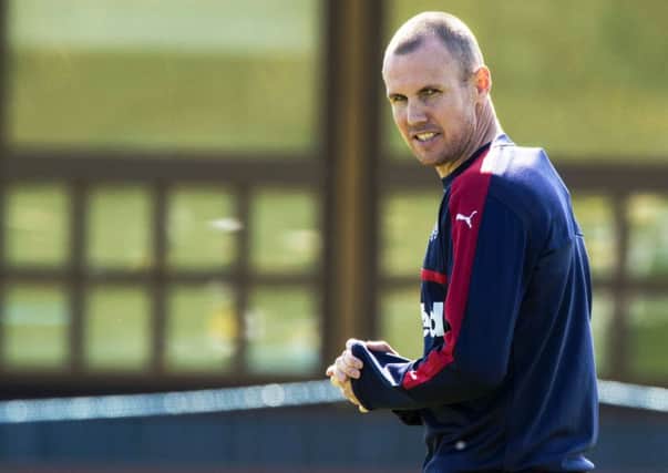 Rangers' Kenny Miller at training. Picture: Alan Harvey/SNS