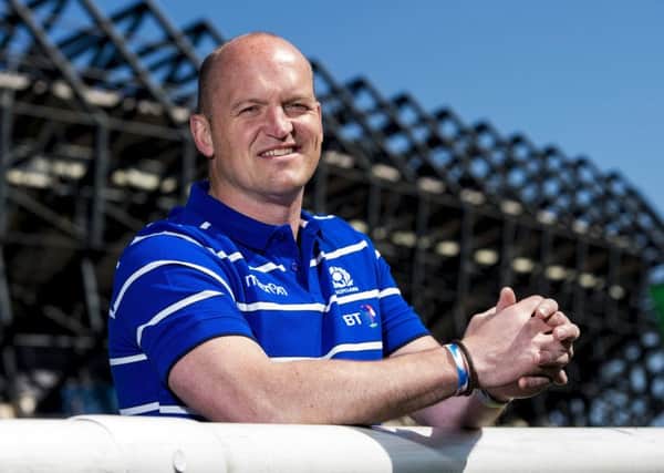 Continuity: Gregor Townsend may have exited Glasgow for Scotland but ties are still strong.  Photograph: Craig Williamson/SNS
