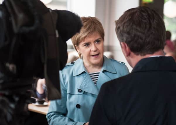 Nicola Sturgeon has issued reassurances about patient information following a cyber attack which hit NHS boards across Scotland.