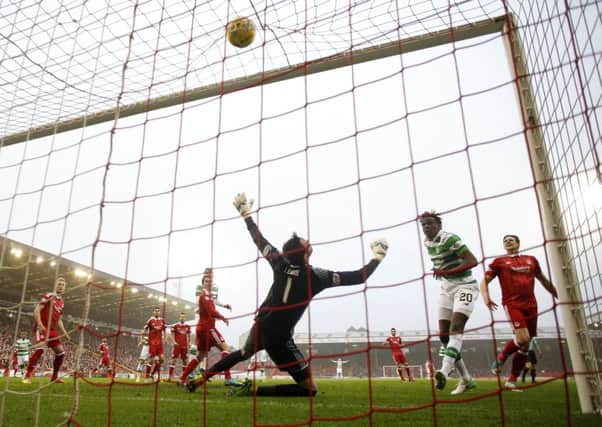Celtic won the match at Pittodrie 3-1. Picture: Jeff Holmes/PA
