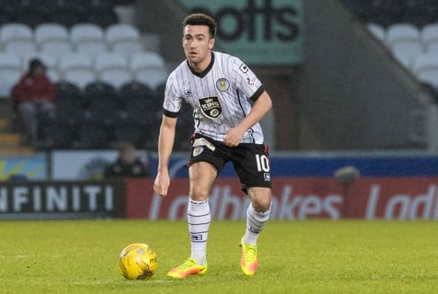 St Mirren's Stephen Mallan set to move to Barnsley. Pic: SNS/Ross Parker
