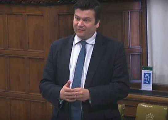 Heappey during a debate at Westminster Hall.
