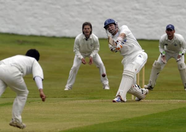 Former Scotland batsman Fraser Watts was in fine form. Picture: Jayne Wright.