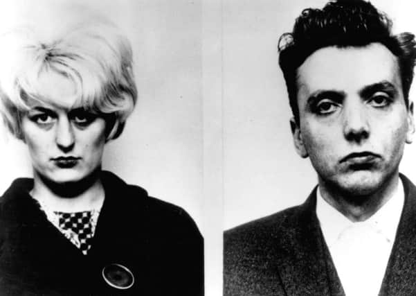 Police photographs of Moors murderers Myra Hindley and Ian Brady taken just after their arrest.