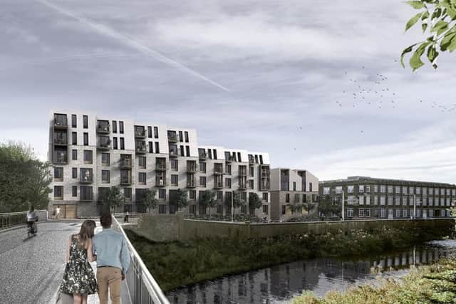 The Canonmills Garden project for Artisan REI will feature four blocks set around a garden square. Picture: Contributed