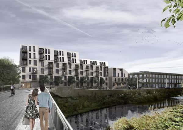 The Canonmills Garden project for Artisan REI will feature four blocks set around a garden square. Picture: Contributed