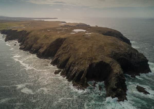 Gallan Head was location of a Cold War listening station. Picture: Richard Davies/MAP