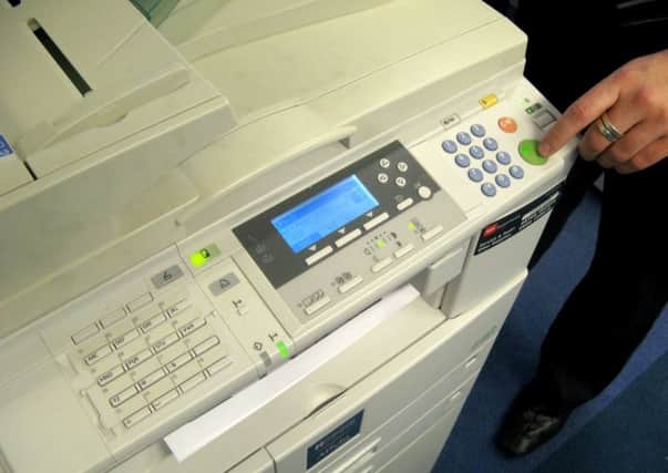 Printer problems are a major drain on employees' productivity, according to the Brother UK survey. Picture: Clara Molden/PA Wire