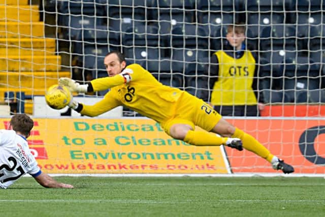 Kilmarnock goalkeeper Jamie MacDonald  has been hailed as the ultimate professional by manager Lee McCulloch. Picture: SNS.