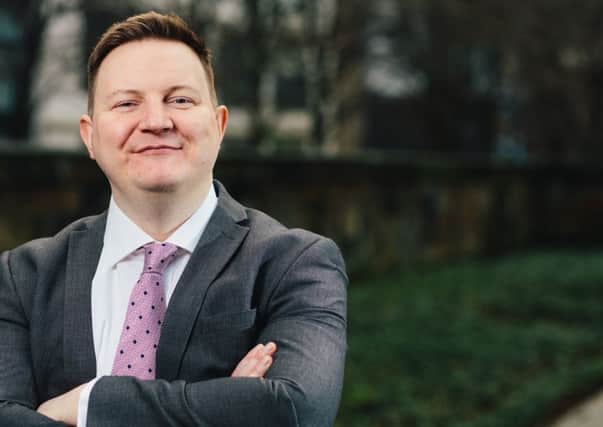 Daniel James Donaldson
, director of Legal Spark, who has is using crowdfunding to fight the 'rape clause.'