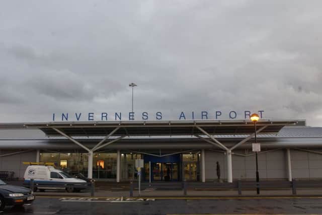 Inverness Airport. Picture: TSPL