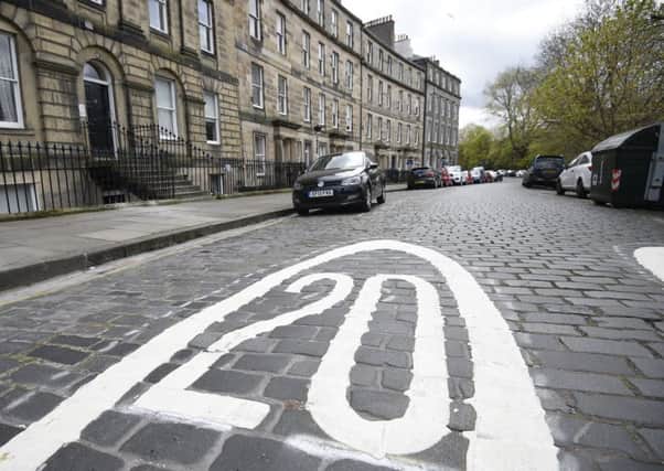 The Scottish Greens would like to make 20mph the standard urban speed limit across Scotland. Picture: Greg Macvean