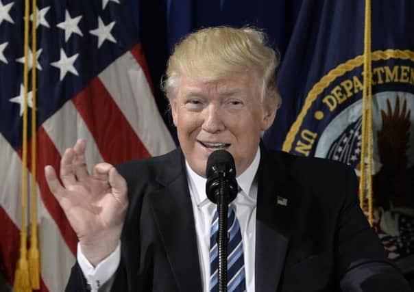 The IS leak to Russia is the clearest sign yet of President Trump's reckless approach to government. Picture: Olivier Douliery/Getty