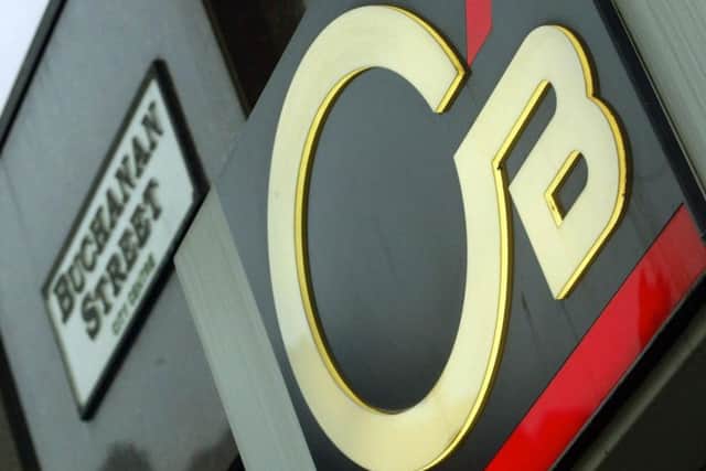Clydesdale owner CYBG recently announced plans to axe 40 branches across Scotland. Picture: Maurice McDonald/PA