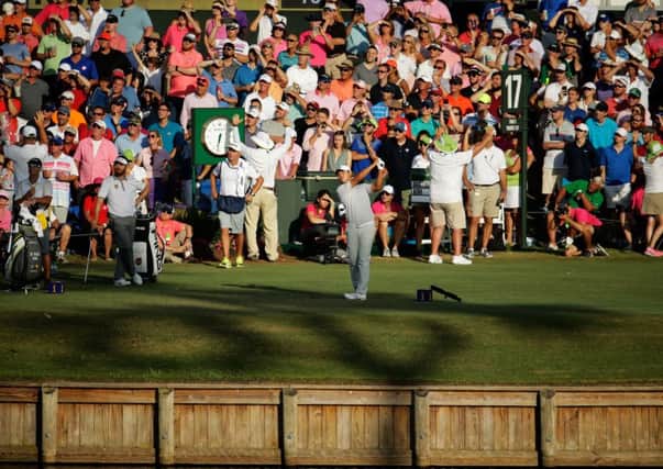 Si Woo Kim of South Korea was victorious at The Players Championship, a tournament which saw football colours on show.  Pic: Andy Lyons/Getty Images