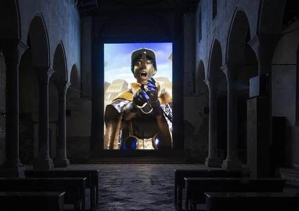 Spite Your Face by Rachel Maclean was commissioned by Alchemy Film & Arts for Scotland + Venice.