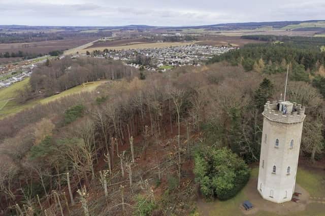 An archaeological dig is to take place on Cluny Hill in Forres. Picture: Contributed