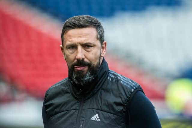 Derek McInnes, manager of Aberdeen, has told Rangers counterpart Pedro Caixinha to concentrate on his own club. Picture: John Devlin
