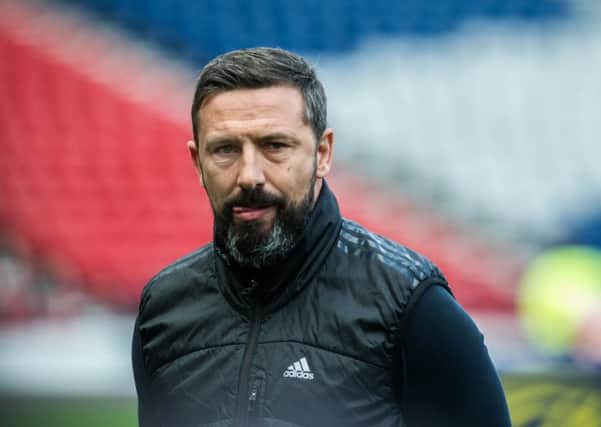Derek McInnes, manager of Aberdeen, has told Rangers counterpart Pedro Caixinha to concentrate on his own club. Picture: John Devlin