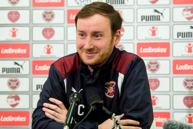 Ian Cathro revealed he was present when Caixinha met Tziolis. Picture: SNS