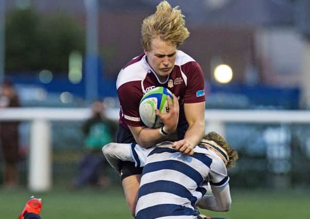 A study into injuries in young rugby players found overall injuries fell by 72 per cent when  20-minute exercise programme was followed. Picture: SNS Group
