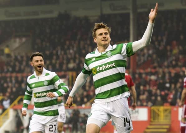 Stuart Armstrong tipped to entice English elite. Pic: SNS/Alan Harvey