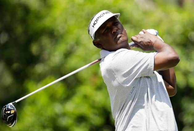 Vijay Singh is claiming negligence against the PGA Tour over an anti-doping violation. Picture: Getty Images