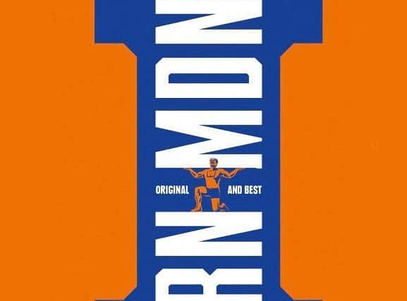 The altered Irn-Bru logo as mocked-up by Iron Maiden. Picture: Contributed.