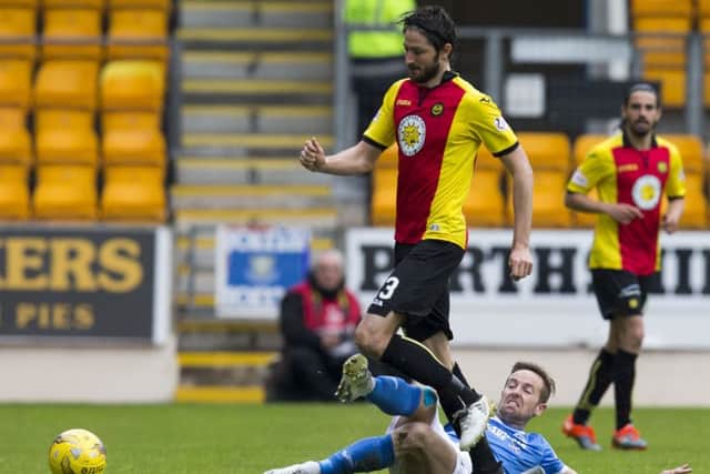 Partick Thistle's Adam Barton has been one of the signings of the season. Pic: SNS/Kenny Smith