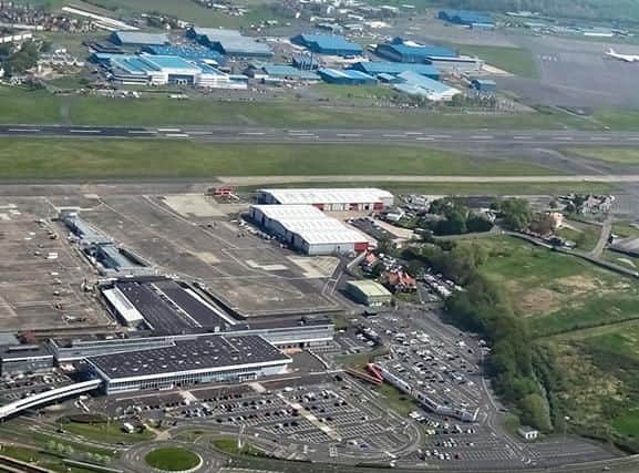 Prestwick Airport said almost all its vacant property was now occupied. Picture: Prestwick Airport