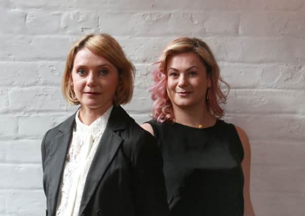 Brand Insiders co-founders Fiona Burnett, left, and Susanna Freedman. Picture: Stewart Attwood