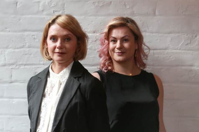 Brand Insiders co-founders Fiona Burnett, left, and Susanna Freedman. Picture: Stewart Attwood