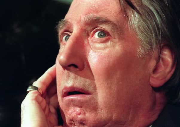 Scottish actor and comedian Rikki Fulton.